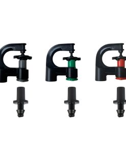 Béc G5 là dòng béc tưới gốc cây ăn trái phổ biến nhất, dễ sử dụng, có thể chỉnh bán kính tại đầu béc, đường kính tưới từ 1-3 mét, giá bình dân