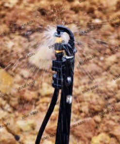 Béc G5 là dòng béc tưới gốc cây ăn trái phổ biến nhất, dễ sử dụng, có thể chỉnh bán kính tại đầu béc, đường kính tưới từ 1-3 mét, giá bình dân