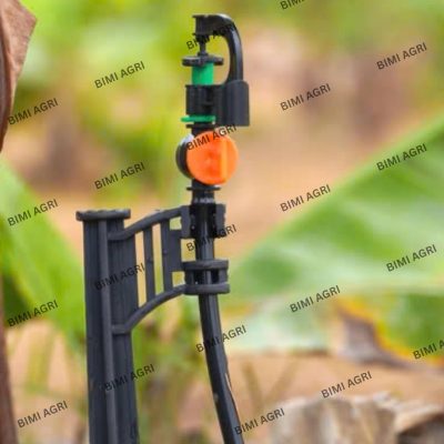 Béc G5 là dòng béc tưới gốc cây ăn trái phổ biến nhất, dễ sử dụng, có thể chỉnh bán kính tại đầu béc, đường kính tưới từ 1-3 mét, giá bình dân