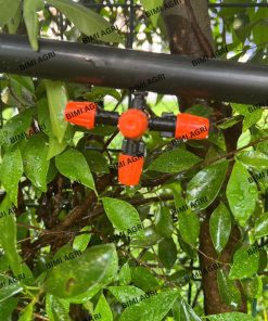 Béc phun sương cam 5 cửa bao gồm 5 đầu phưn sương cam chỉnh lưu lượng và bán kính tại đầu béc và 1 cổng chia 5 để ra nhánh 5 cái béc