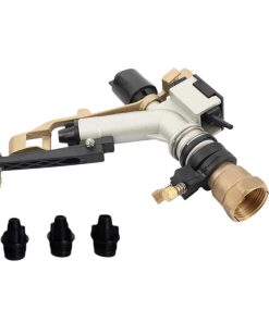 Béc cánh đập chân ren đồng 34MM , chất liệu thân béc bằng hợp kim nhôm , chỉnh góc tuỳ ý, bán kính tưới 10-15 mét , lắp với ren ngoài PVC 34MM