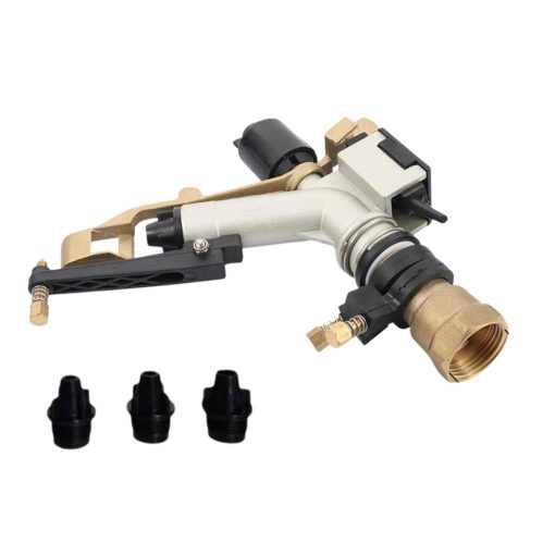 Béc cánh đập chân ren đồng 34MM , chất liệu thân béc bằng hợp kim nhôm , chỉnh góc tuỳ ý, bán kính tưới 10-15 mét , lắp với ren ngoài PVC 34MM