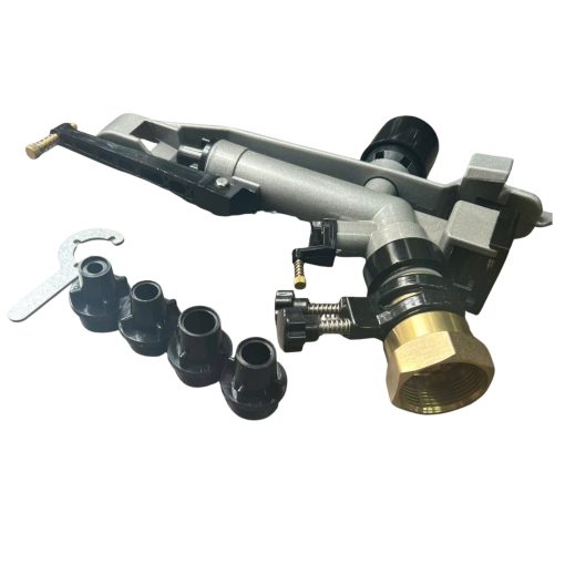 Béc cánh đập chân ren bằng đồng kích cỡ 42 MM, bán kính tưới 20-25 mét, kết nối với chân ren ngoài PVC cỡ 42MM