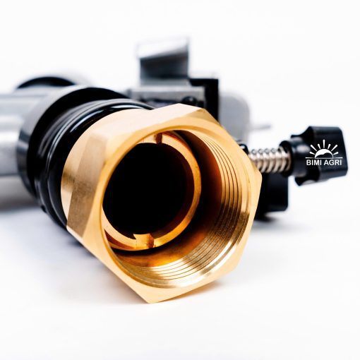 Béc cánh đập chân ren bằng đồng kích cỡ 42 MM, bán kính tưới 20-25 mét, kết nối với chân ren ngoài PVC cỡ 42MM