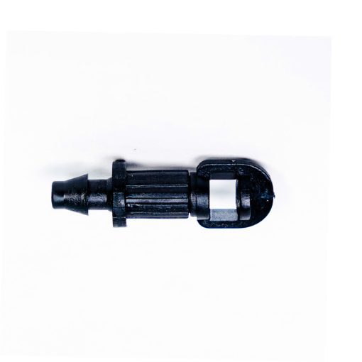 Béc đen chân cắm là dòng béc mini lưu lượng từ 90-100l/H, bán kính tưới từ 1 mét đến 1 mét 2, tưới gốc vô cùng hiệu quả
