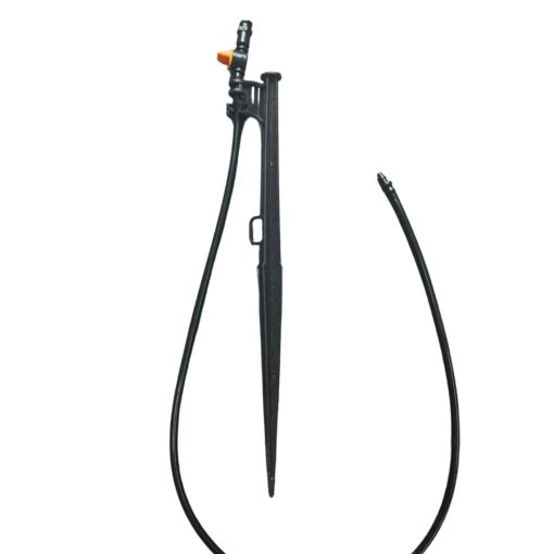 Béc đen chân cắm là dòng béc mini lưu lượng từ 90-100l/H, bán kính tưới từ 1 mét đến 1 mét 2, tưới gốc vô cùng hiệu quả