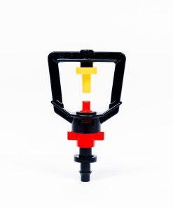 Béc phun sương xoè không chỉnh bán kính, tia phun sương mịn, phù hợp tưới vườn lan, tưới cho cây trồng trong nhà kính và phun thuốc hoá học cho hệ thống tưới tự động