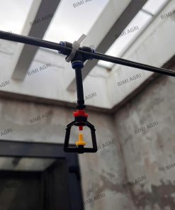 Béc phun sương xoè không chỉnh bán kính, tia phun sương mịn, phù hợp tưới vườn lan, tưới cho cây trồng trong nhà kính và phun thuốc hoá học cho hệ thống tưới tự động