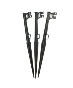 Cây cắm béc với các kích thước 21cm, 33 cm, 50cm . Chất liệu nhựa dày dặn chống tia UV, không bị giòn bởi thời tiết nắng nóng