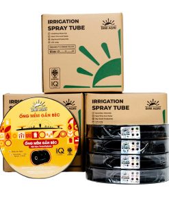 Ống mềm không đục lỗ gắn béc tưới gốc có kích thước phi 27,34