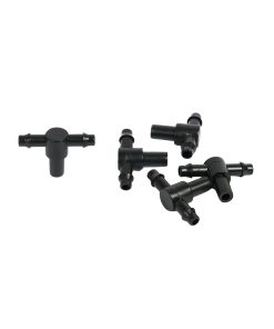 Tê ống 6ly hay còn gọi là tê ống 7ly, dùng cho dòng ống dẫn nước PVC dẻo, mục đích là chia nhánh ra ống dẫn 6ly