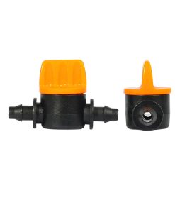 Van khoá sino chỉnh lưu lượng tại đầu béc tưới, giúp điều chỉnh lưu lượng nước to hay nhỏ theo ý muốn của người dùng