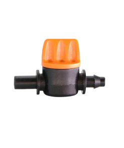Van khoá sino chỉnh lưu lượng tại đầu béc tưới, giúp điều chỉnh lưu lượng nước to hay nhỏ theo ý muốn của người dùng