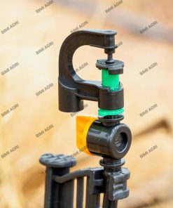 Van khoá sino chỉnh lưu lượng tại đầu béc tưới, giúp điều chỉnh lưu lượng nước to hay nhỏ theo ý muốn của người dùng