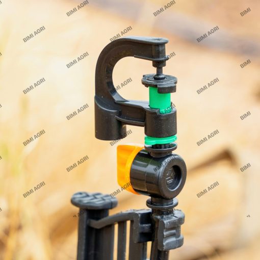 Van khoá sino chỉnh lưu lượng tại đầu béc tưới, giúp điều chỉnh lưu lượng nước to hay nhỏ theo ý muốn của người dùng