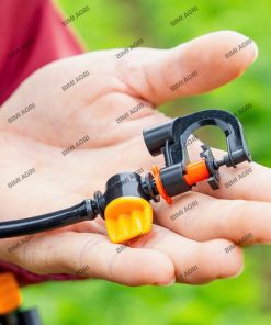 Van khoá sino chỉnh lưu lượng tại đầu béc tưới, giúp điều chỉnh lưu lượng nước to hay nhỏ theo ý muốn của người dùng