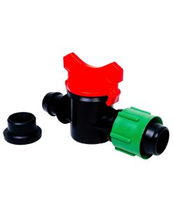 Van khoá khởi thuỷ ống nhỏ giọt phi 16, sản phẩm bao gồm 1 van khoá và 1 ron cao su