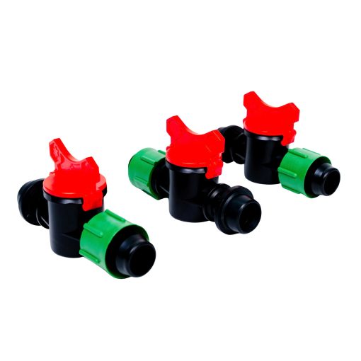 Van khoá khởi thuỷ ống nhỏ giọt phi 16, sản phẩm bao gồm 1 van khoá và 1 ron cao su