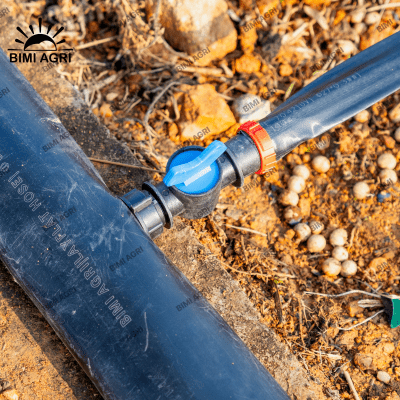 Ống PE 2 lớp + van gài