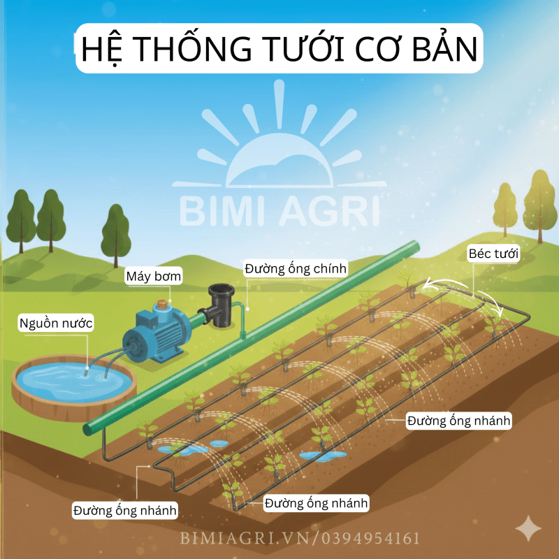 Hệ thống tưới tự động